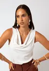 BLUSA DWZ DEGAGE DE LINHO