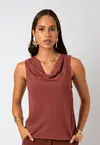 BLUSA DWZ DEGAGE DE LINHO