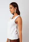 BLUSA DWZ DEGAGE DE LINHO