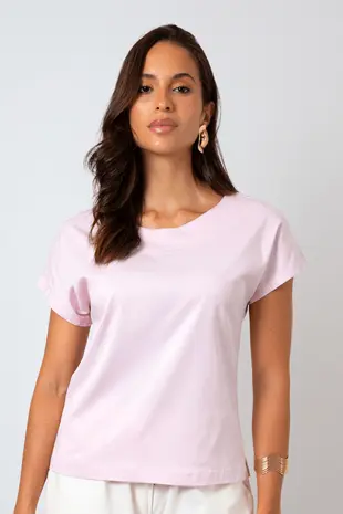 Blusa Dwz Lisa Manga Curta