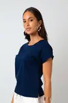 Blusa Dwz Lisa Manga Curta