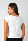 Blusa Dwz com Fivela Assimetrica