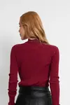 Blusa Dwz Manga Longa Retilinia