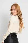 Blusa Dwz Manga Longa Retilinia
