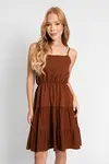 Vestido Dwz Curto com Babado