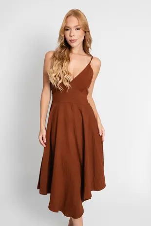 Vestido Dwz Lisa com Ponta