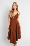 Vestido Dwz Lisa com Ponta