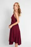 Vestido Dwz Lisa com Ponta
