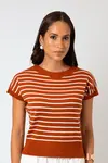 Blusa Dwz Tricot Modal Listrada
