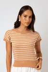 Blusa Dwz Tricot Modal Listrada