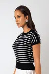 Blusa Dwz Tricot Modal Listrada
