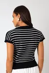 Blusa Dwz Tricot Modal Listrada