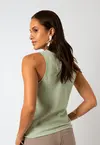 Blusa Dwz Lisa sem Manga Decote Redondo