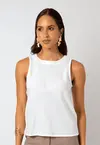 Blusa Dwz Lisa sem Manga Decote Redondo