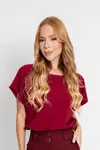Blusa Dwz Manga Curta Gola Redonda