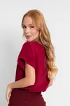 Blusa Dwz Manga Curta Gola Redonda