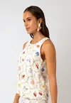 Regata Dwz Linho Floral