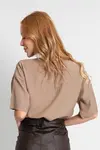 Blusa Dwz Manga Curta Lisa