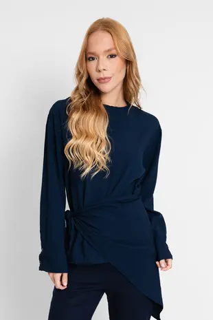 Blusa Dwz com Manga e Lenco