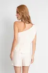 Conjunto Dwz Blusa um Ombro com Short
