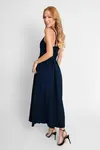 Vestido Dwz Mid Liso Recorte