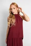 Conjunto Dwz Blusa Costa Nua Calca Pantalona