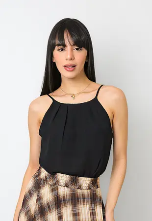 Regata Dwz Crepe com Pregas