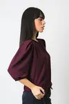 Blusa Dwz Lisa em Crepe Manga  3/4