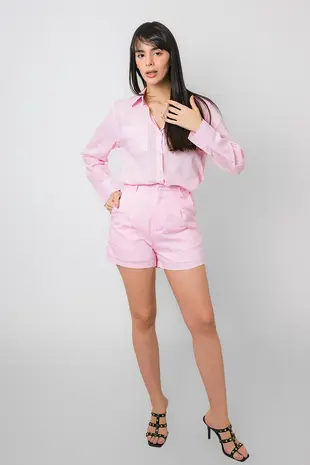 Conjunto Dwz de Linho Camisa e Short