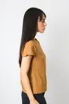 Blusa Dwz Linho Manga Curta