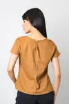 Blusa Dwz Linho Manga Curta