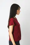 Blusa Dwz Linho Manga Curta