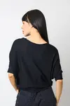 Blusa Dwz Manga Curta Malha Retilinea