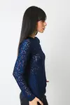 Blusa Dwz Renda Manga Longa