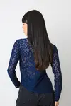 Blusa Dwz Renda Manga Longa