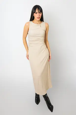 Vestido Dwz Mid Malha Texturizada