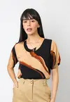 Blusa Dwz Estampada Gola Redonda