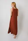 Vestido Dwz Longo Regata Liso