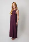 Vestido Dwz Longo Regata Liso