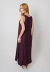 Vestido Dwz Longo Regata Liso