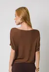 Blusa Dwz Tricot Canelada Meia Manga