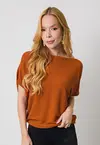 Blusa Dwz Tricot Canelada Meia Manga