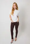 Blusa Dwz Tricot Canelada Meia Manga