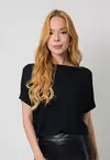 Blusa Dwz Tricot Canelada Meia Manga