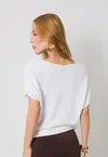 Blusa Dwz Tricot Canelada Meia Manga