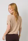 Blusa Dwz Tricot Canelada Meia Manga