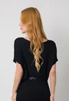 Blusa Dwz Tricot Canelada Meia Manga