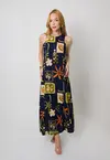 Vestido Dwz Longo Estampado